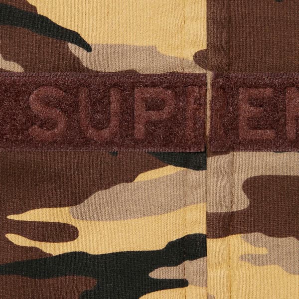 Supreme Marithé + François Girbaud Zip Up Hooded Sweatshirt - Camo (front)