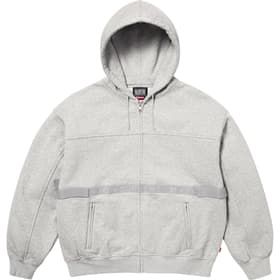 Supreme Marithé + François Girbaud Zip Up Hooded Sweatshirt Heather Grey