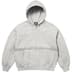 Supreme Marithé + François Girbaud Zip Up Hooded Sweatshirt - Heather Grey (front)