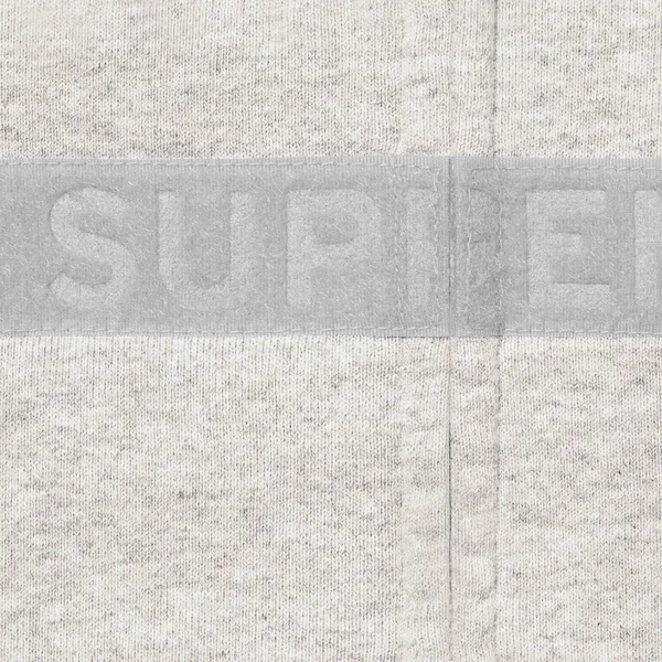 Supreme Marithé + François Girbaud Zip Up Hooded Sweatshirt - Heather Grey (front)