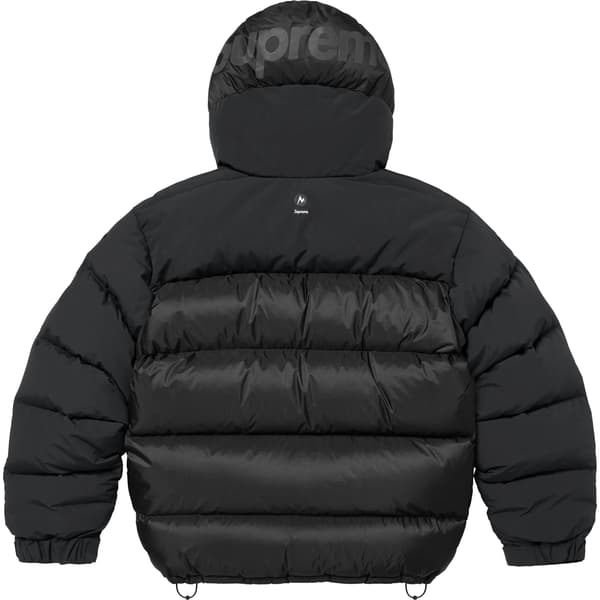 Supreme Marmot 800-Fill Down Parka - Black (front)