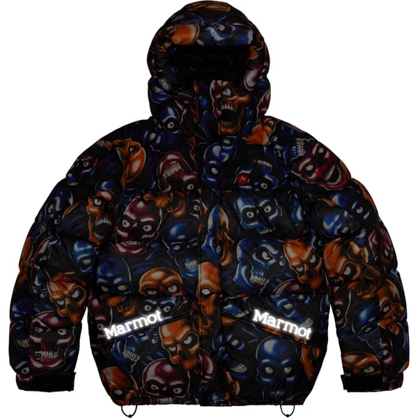 Supreme Marmot 800-Fill Down Parka - Skull Pile (front)