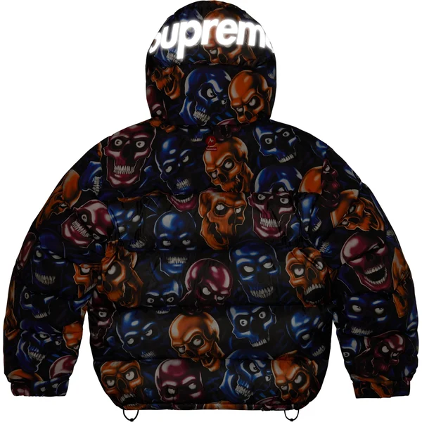 Supreme Marmot 800-Fill Down Parka - Skull Pile (front)