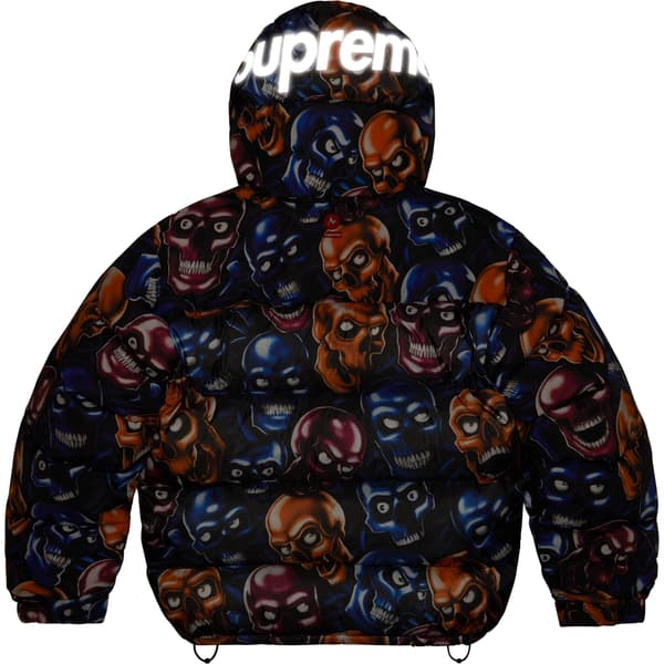 Supreme Marmot 800-Fill Down Parka - Skull Pile (front)