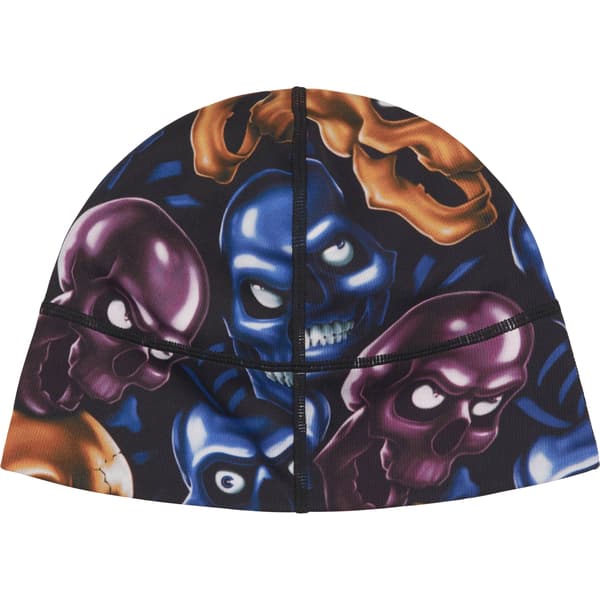 Supreme Marmot Base Layer Beanie - Skull Pile (front)