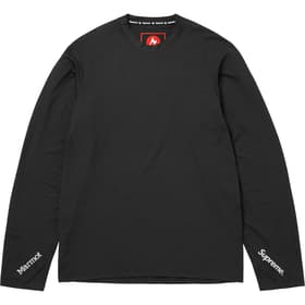 Supreme Marmot Base Layer L/S Top Black