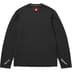 Supreme Marmot Base Layer L/S Top - Black (front)
