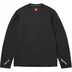 Supreme Marmot Base Layer L/S Top - Black (front)