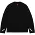Supreme Marmot Base Layer L/S Top - Black (front)