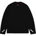 Supreme Marmot Base Layer L/S Top - Black (front)