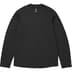 Supreme Marmot Base Layer L/S Top - Black (front)