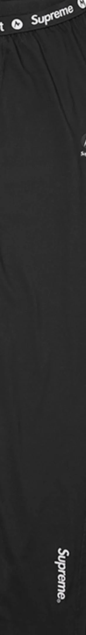 Supreme Marmot Base Layer Pant - Black (front)