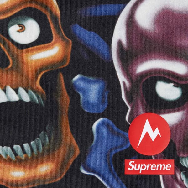 Supreme Marmot Base Layer Pant - Skull Pile (front)