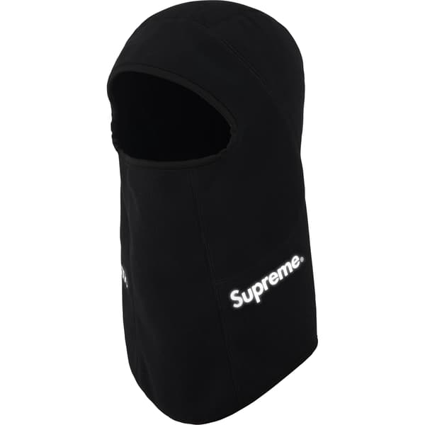Supreme Marmot Fleece Balaclava - Black (front)