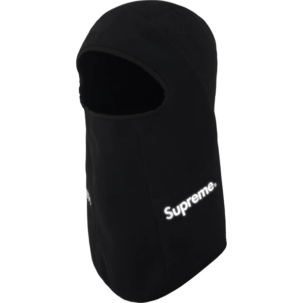 Supreme Marmot Fleece Balaclava - Black (front)