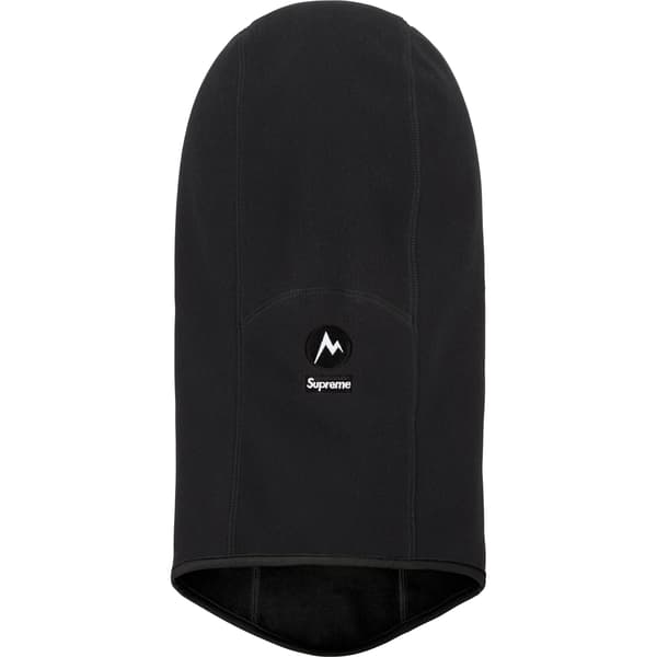 Supreme Marmot Fleece Balaclava - Black (front)