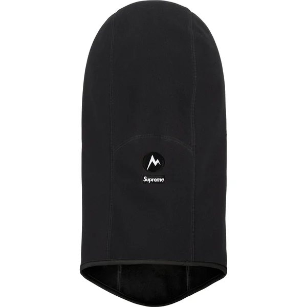 Supreme Marmot Fleece Balaclava - Black (front)