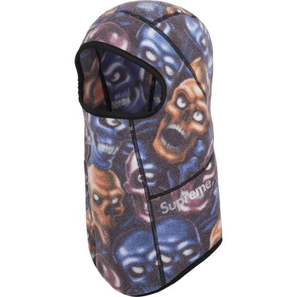 Supreme Marmot Fleece Balaclava - Skull Pile (front)
