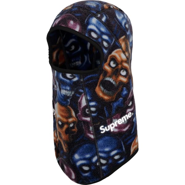 Supreme Marmot Fleece Balaclava - Skull Pile (front)