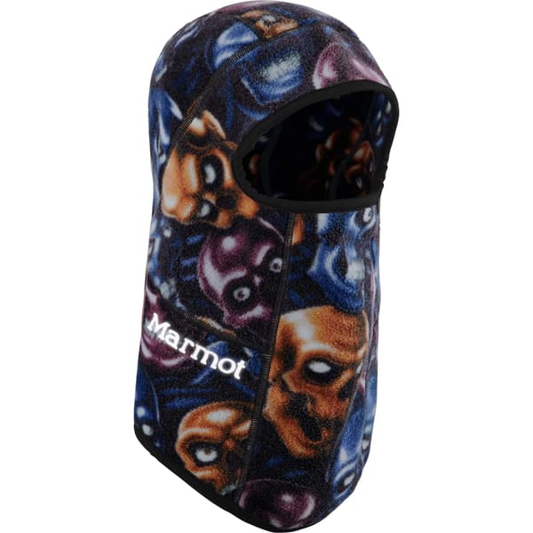Supreme Marmot Fleece Balaclava - Skull Pile (front)