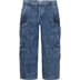 Supreme Martine Rose Denim Cargo Pant - Washed Blue (front)
