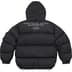 Supreme Martine Rose Down Puffer Jacket - Black (front)