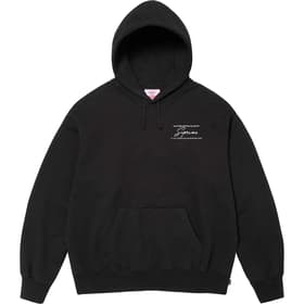 Supreme Martine Rose Hooded Sweatshirt Black