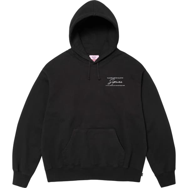 Supreme Martine Rose Hooded Sweatshirt - Black (front)