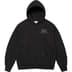 Supreme Martine Rose Hooded Sweatshirt - Black (front)