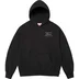 Supreme Martine Rose Hooded Sweatshirt - Black (front)