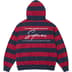 Supreme Martine Rose Hooded Sweatshirt - Stripe (front)