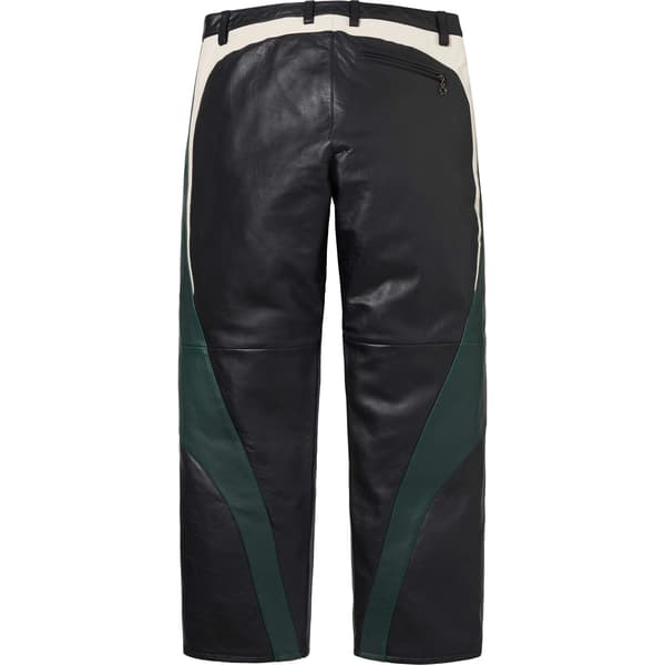 Supreme Martine Rose Leather Pant - Black (front)