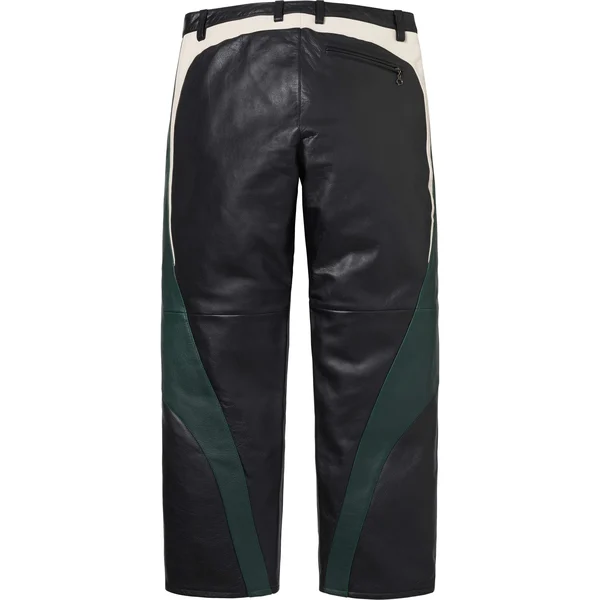 Supreme Martine Rose Leather Pant - Black (front)