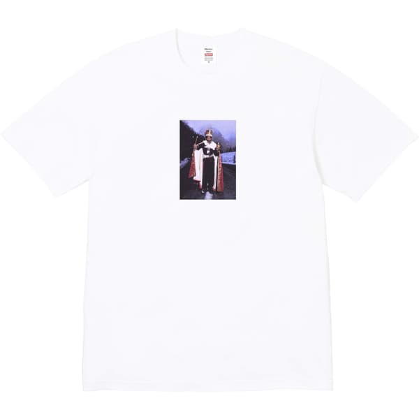 Supreme Martine Rose Lee Scratch Perry Tee - White (front)