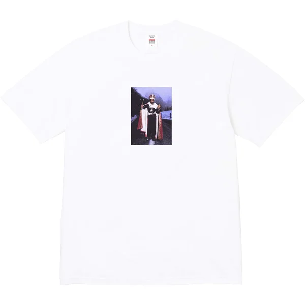 Supreme Martine Rose Lee Scratch Perry Tee - White (front)