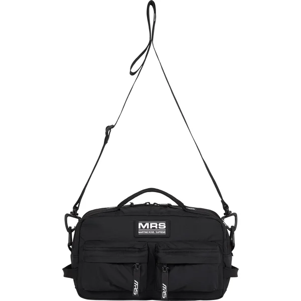 Supreme Martine Rose Mini Duffle Bag - Black (front)