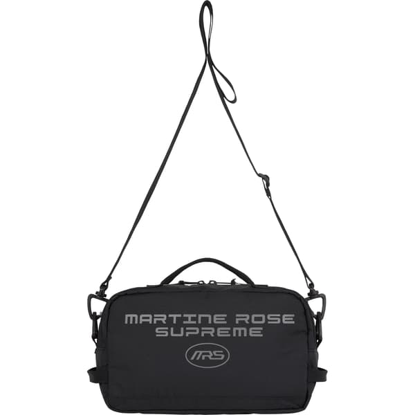 Supreme Martine Rose Mini Duffle Bag - Black (front)
