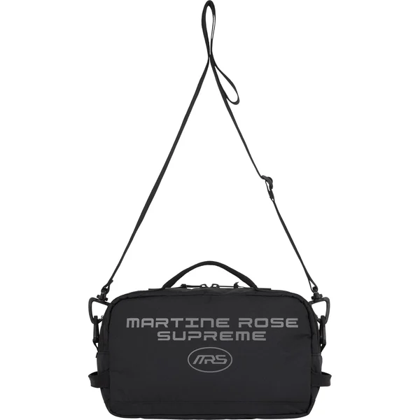 Supreme Martine Rose Mini Duffle Bag - Black (front)