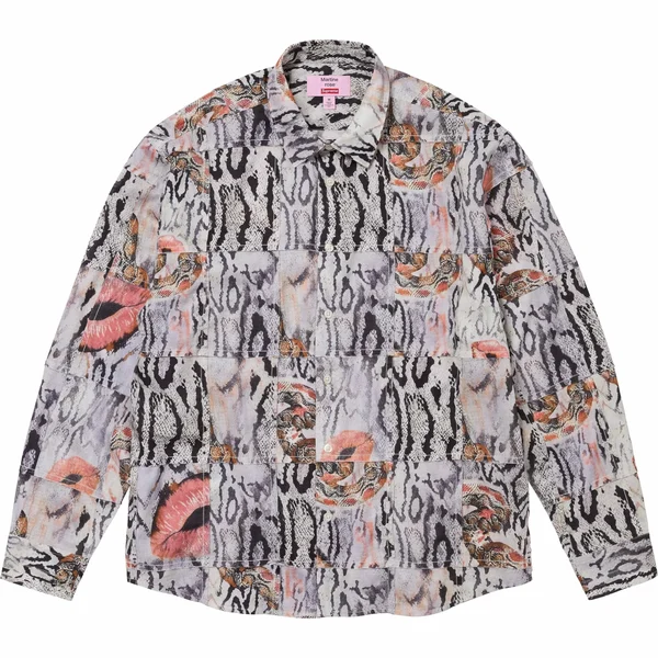 Supreme Martine Rose Patchwork Shirt - Multicolor (front)