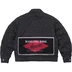 Supreme Martine Rose Reversible Trucker Jacket - Washed Black (front)