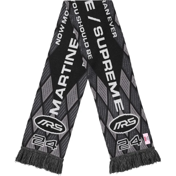 Supreme Martine Rose Scarf - Black (front)
