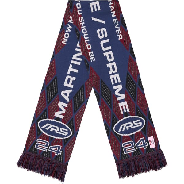 Supreme Martine Rose Scarf - Blue (front)
