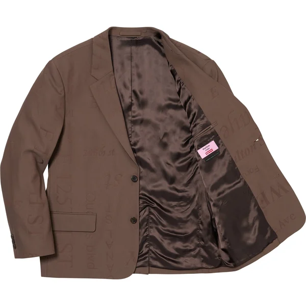 Supreme Martine Rose Suit - Brown (front)