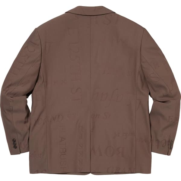 Supreme Martine Rose Suit - Brown (front)