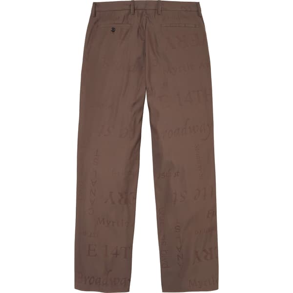 Supreme Martine Rose Suit - Brown (front)