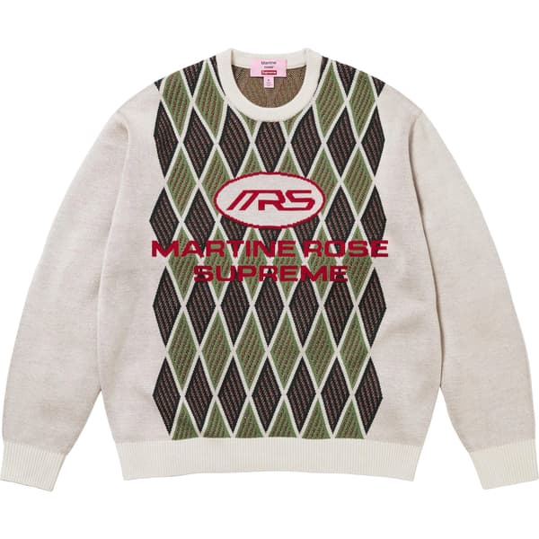 Supreme Martine Rose Sweater - Stone (front)