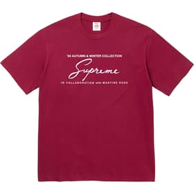 Supreme Martine Rose Tee Cardinal