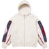 Supreme Martine Rose Towel Zip Up Hooded Sweatshirt - White (front)