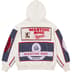 Supreme Martine Rose Towel Zip Up Hooded Sweatshirt - White (front)