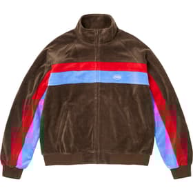 Supreme Martine Rose Velour Track Jacket Brown